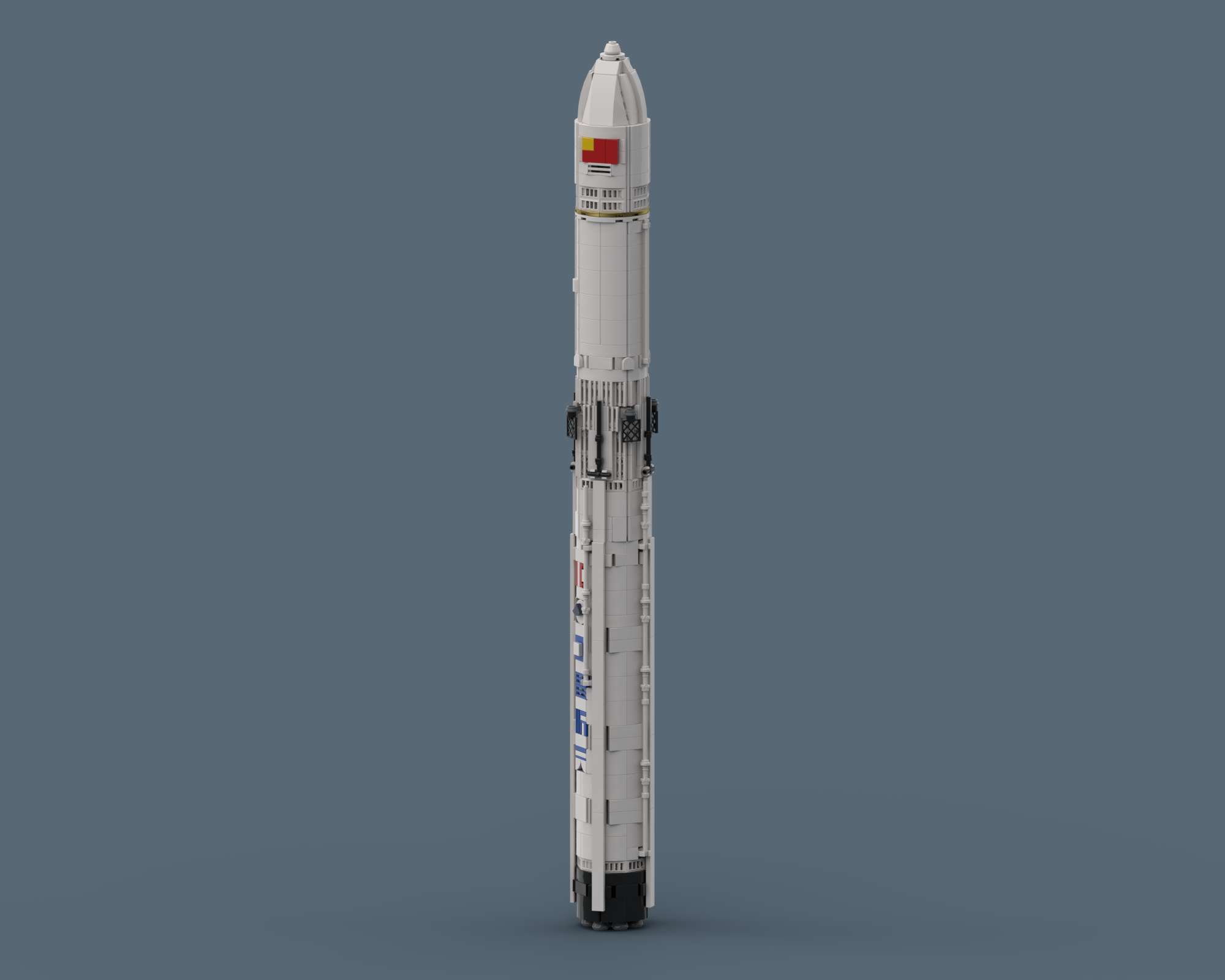 Long March 10B by SkySaac Long March 10B - LEGO rocket Spaceflight MOC built from 1097 Bricks, made by SkySaac