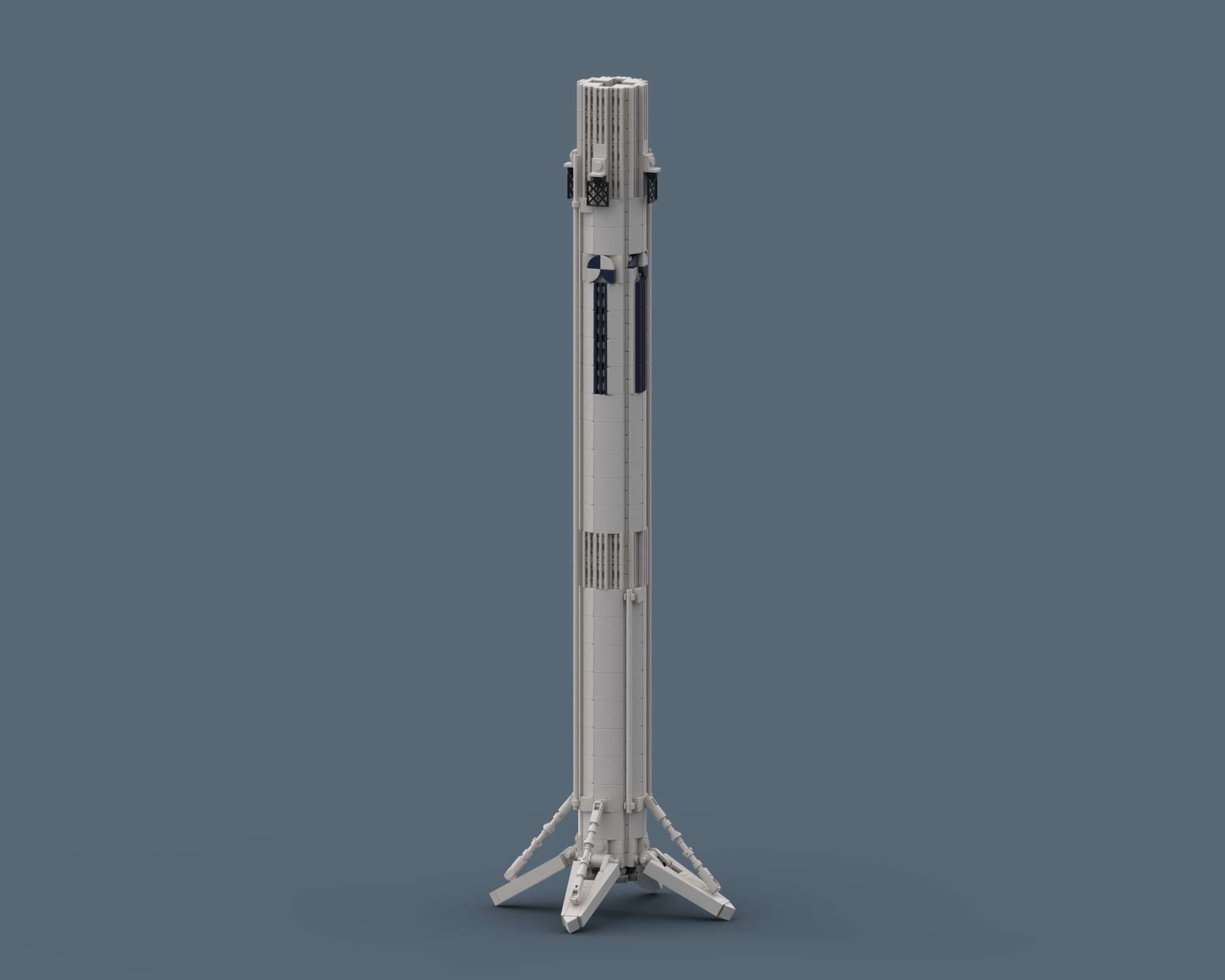 Long March 12B by SkySaac Long March 12B - LEGO rocket Spaceflight MOC built from 1089 Bricks, made by SkySaac