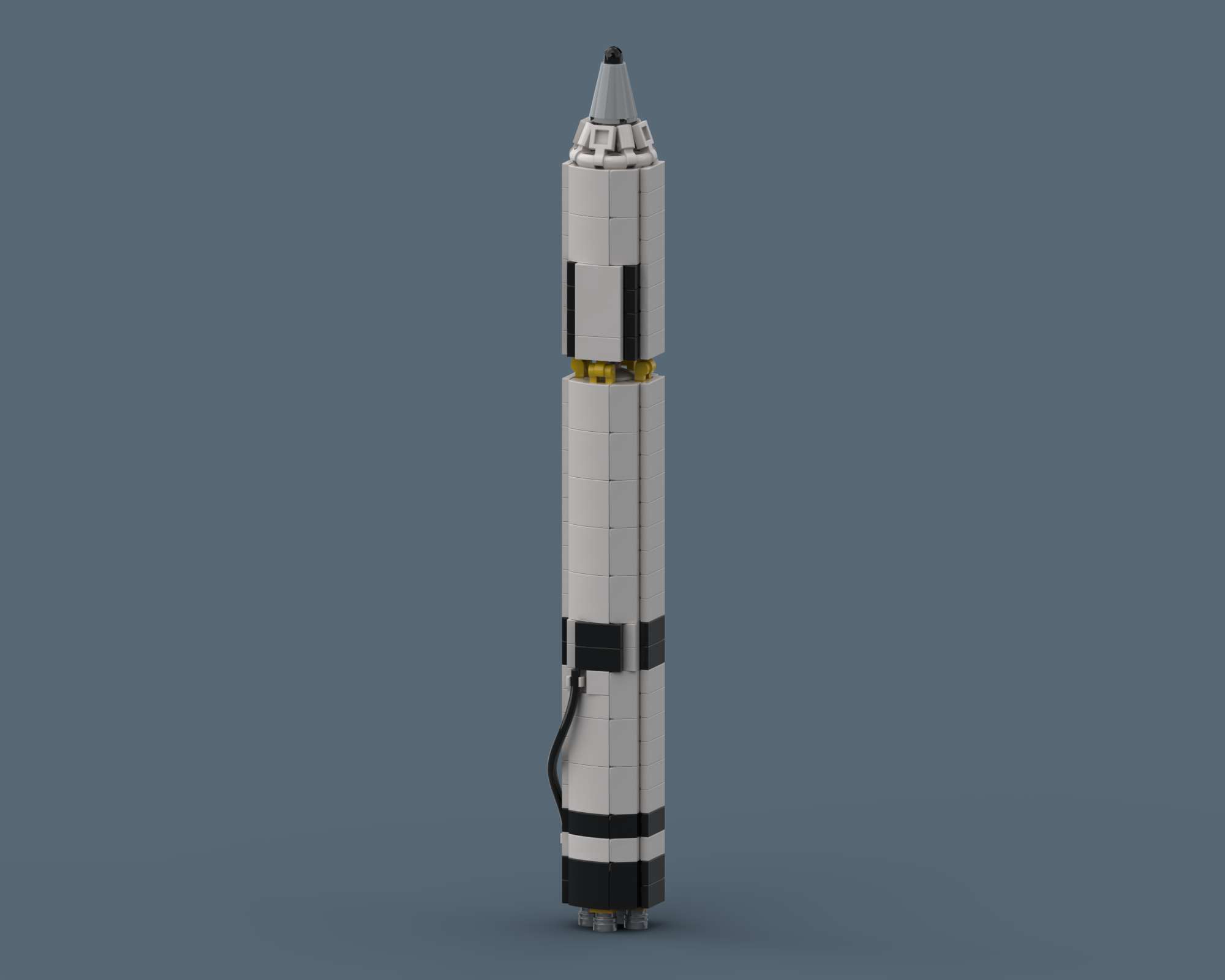 Long March 2 by SkySaac Long March 2 - LEGO rocket Spaceflight MOC built from 293 Bricks, made by SkySaac