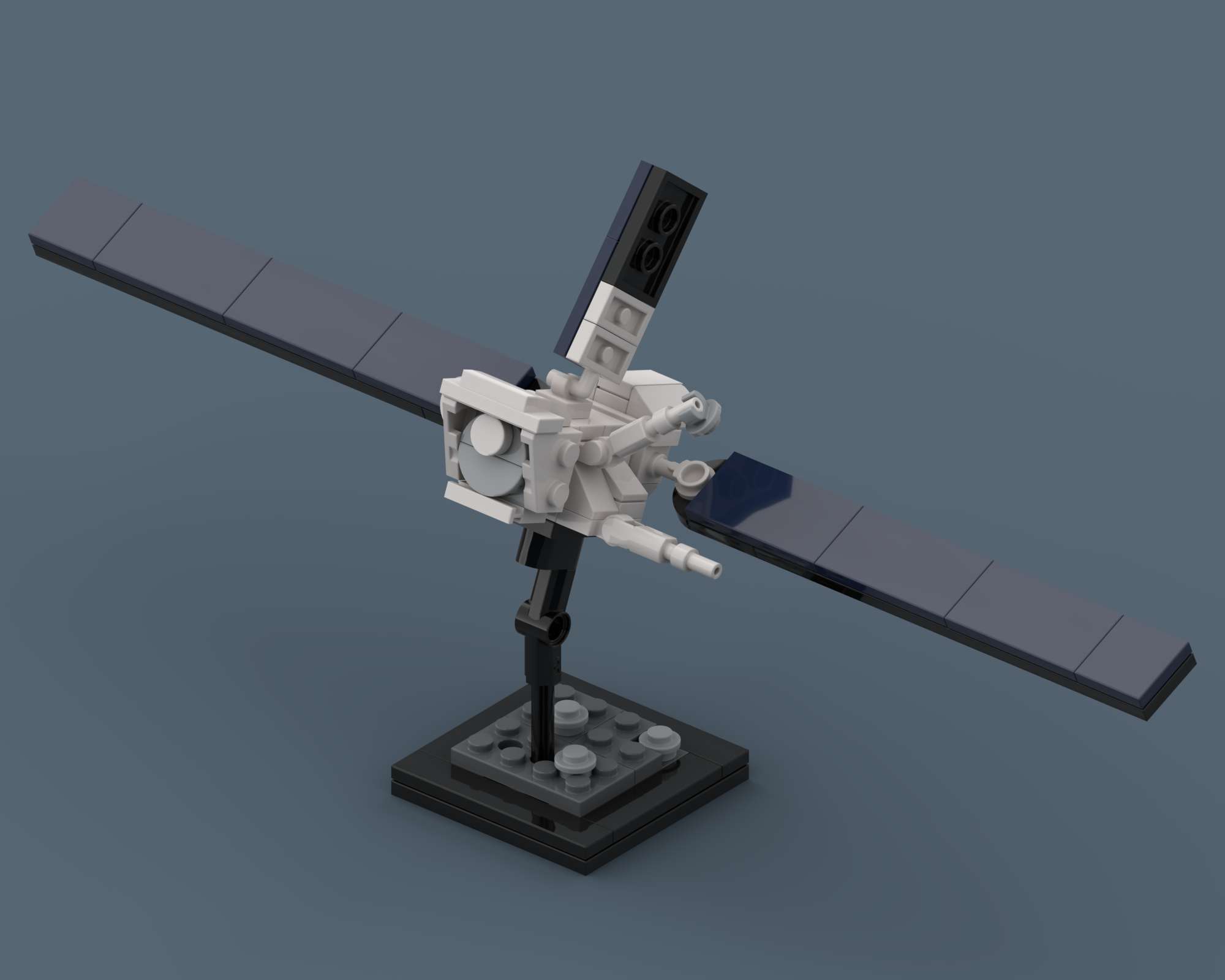 BepiColombo - LEGO spacecraft Spaceflight MOC built from 91 Bricks, made by SkySaac