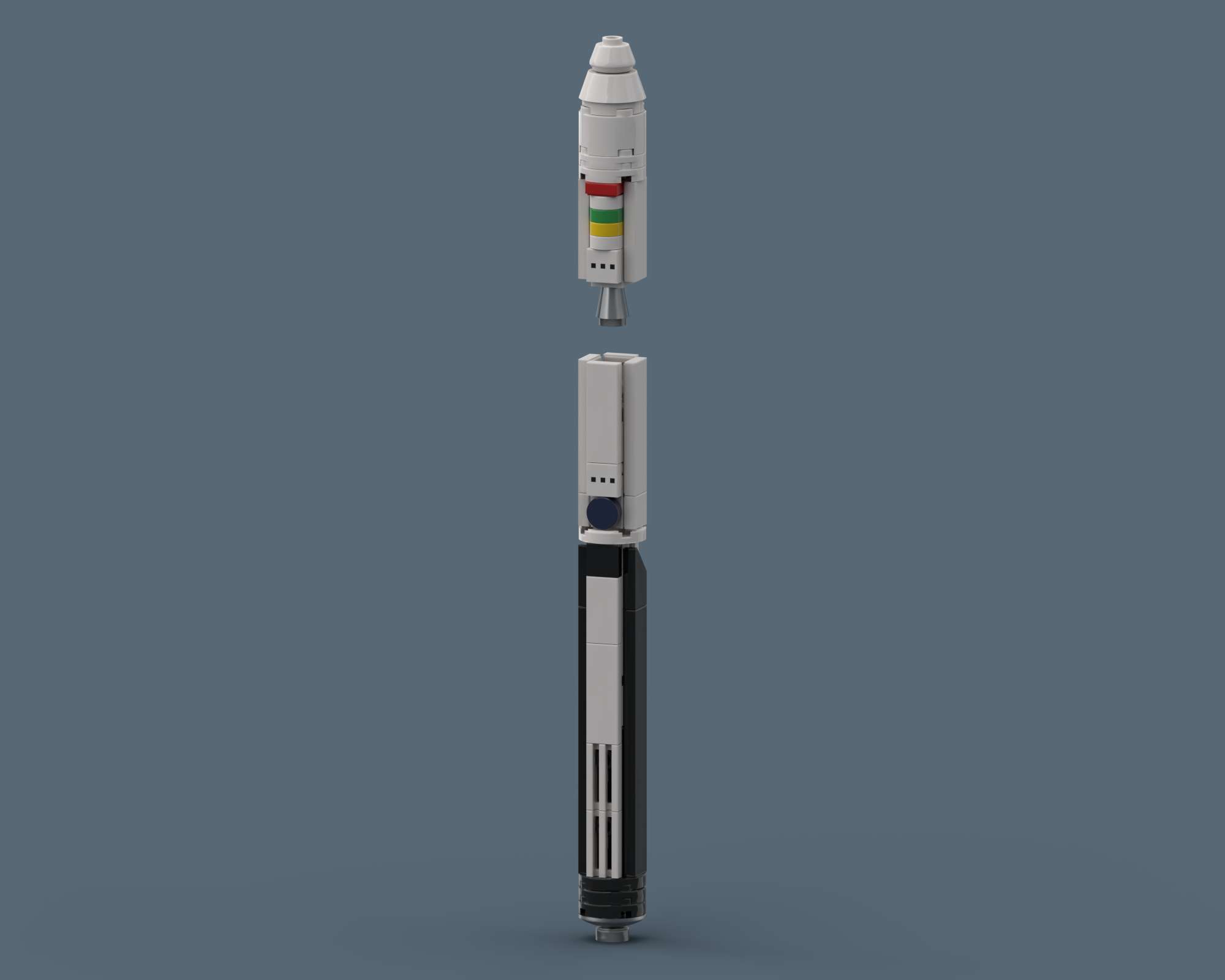 HANBIT-Nano LiMER by SkySaac HANBIT-Nano LiMER - LEGO rocket Spaceflight MOC built from 61 Bricks, made by SkySaac