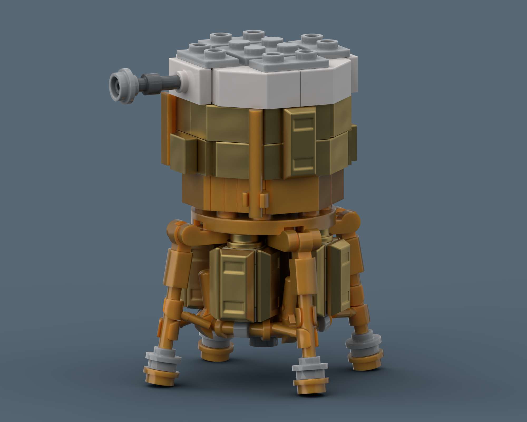 Blue Moon Mark 1 - LEGO spacecraft Spaceflight MOC built from 149 Bricks, made by SkySaac