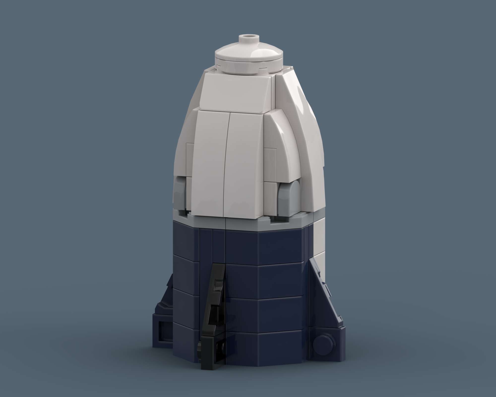 Crew Dragon by SkySaac, smazmats Crew Dragon - LEGO spacecraft Spaceflight MOC built from 90 Bricks, made by SkySaac, smazmats