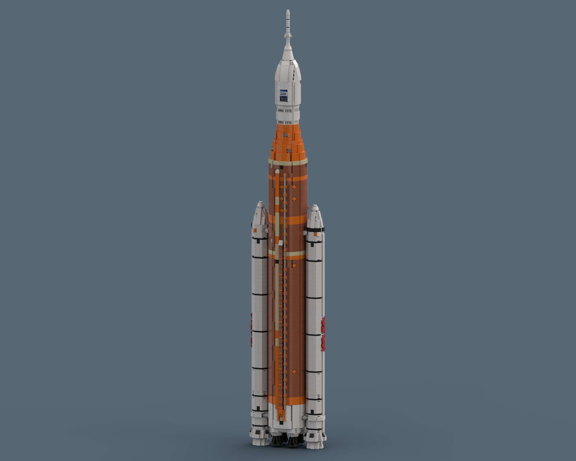 Space Launch System Block 1 Artemis 1 by SkySaac Space Launch System Block 1 Artemis 1 - LEGO rocket Spaceflight MOC built from 4129 Bricks, made by SkySaac