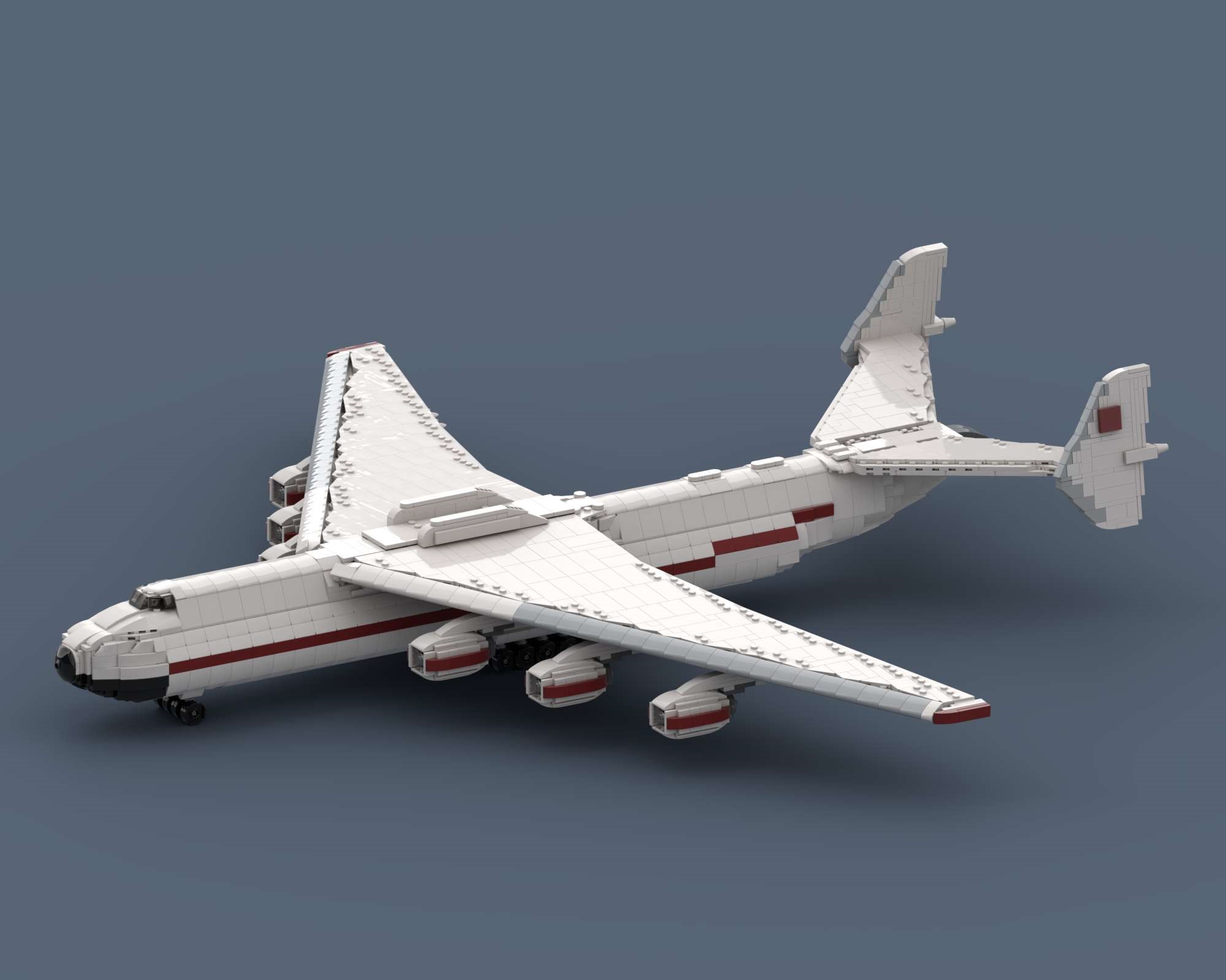 AN-225 Mriya 1:110 - FlosRocketBricks