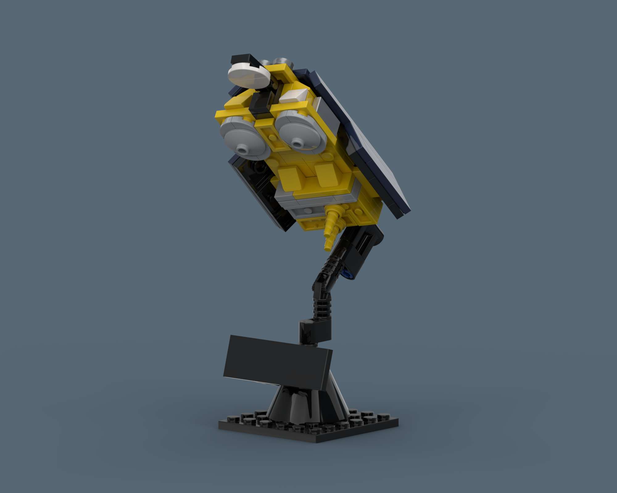 CRISTAL - LEGO spacecraft Spaceflight MOC built from 140 Bricks, made by SkySaac, BrickSat